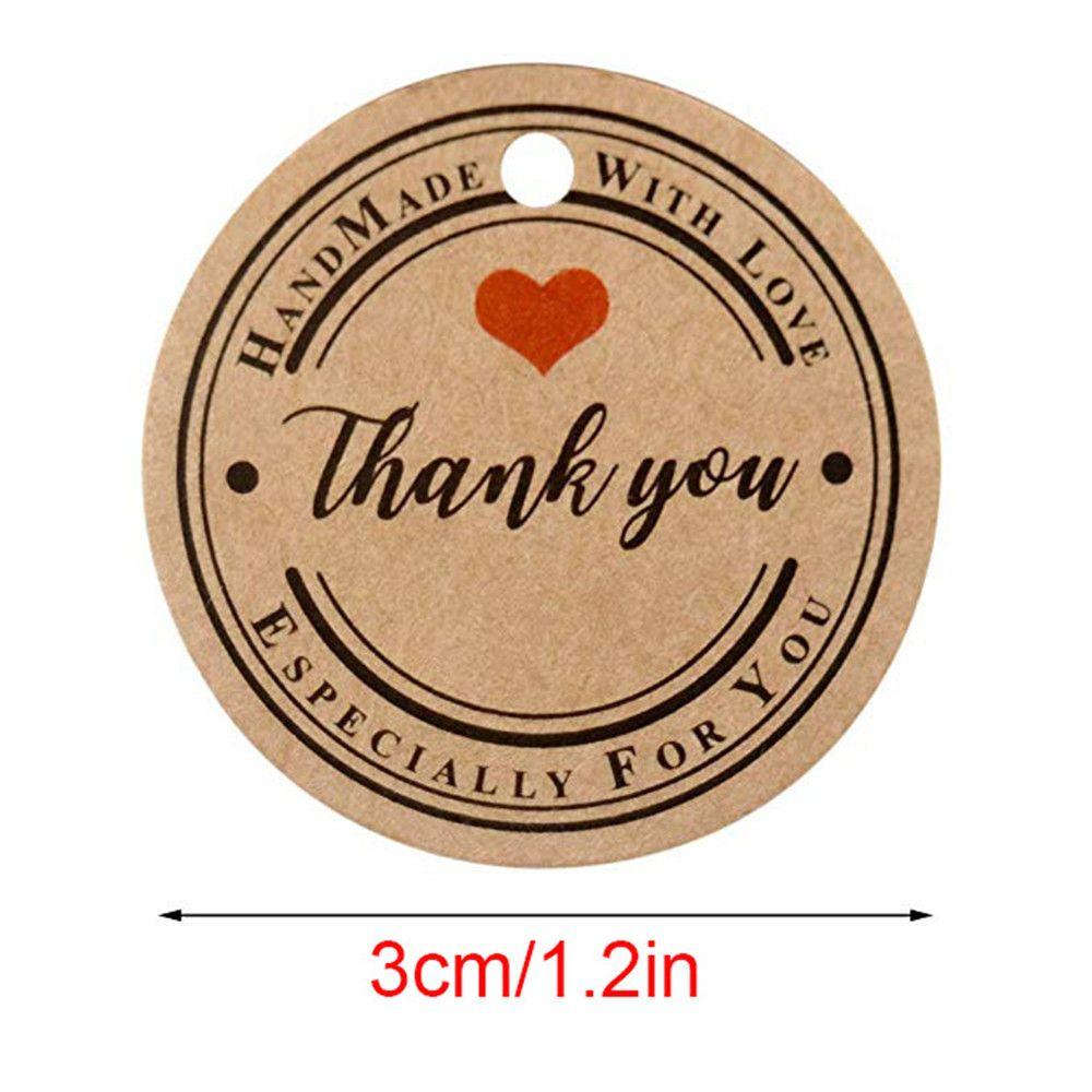 Supplies Handcraft Gardening Labels Merry Christmas Kraft Paper Tags Thank You Labels Hang Tag
