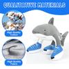 Tralalero Tralala 40cm Funny Shark Plush Toy with Sneakers, Soft Cuddly Stuffed Animal for Kids and Adults Birthday Gift