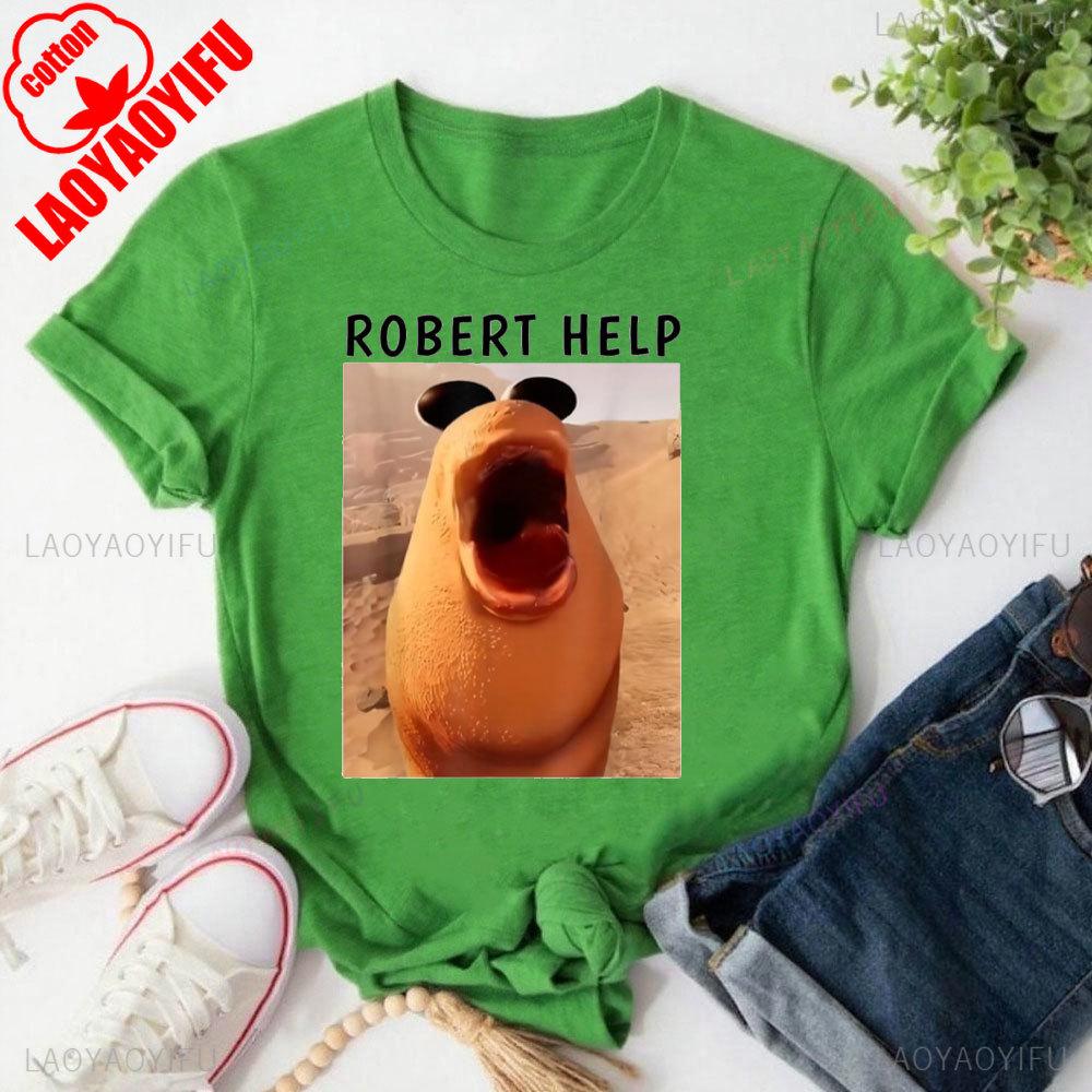 Marcus The Worm Funny Meme TShirt Women Tops Funny Cartoon Pattern Tops Kawaii Clothes Yk Accessories Sweatshirt Tees