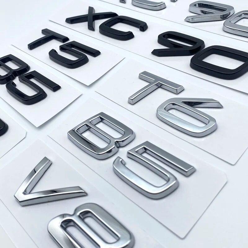 3D AWD T3 T5 T6 T8 логотип эмблема значок наклейка автомобиля наклейка для Volvo C30 V40 V60 S40 S60 XC60 XC90 XC40 S80 S90 S80L S60L автомобильный Стайлинг