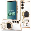 Case - BOOLING - for Samsung Galaxy A15 - Shockproof - Adjustable Stand - 3D Astronaut