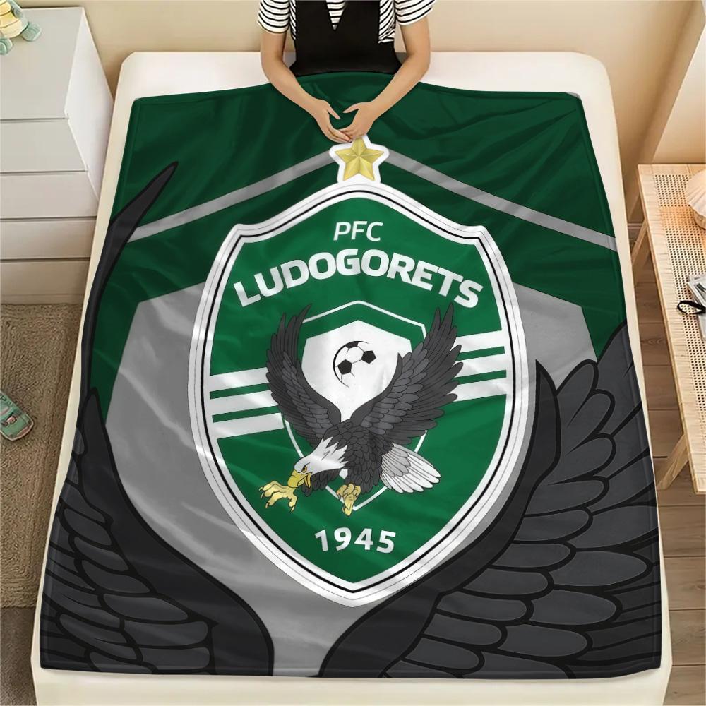 PFC Ludogorets Razgrad FlAannel Blanket, High quality Comfortable for All Seasons, Home Decor, Warmth and Comfort