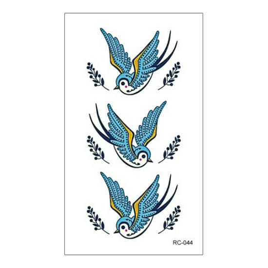 Водонепроницаемые цветные наклейки-татуировки для всех возрастов