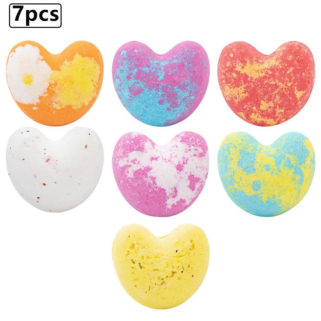 Natural Moisturizing Bath Bombs for Women Scented Fizzies with Essential Oils Relaxing Bubble Bath Spa Gift Set for Birthday Christmas Holiday