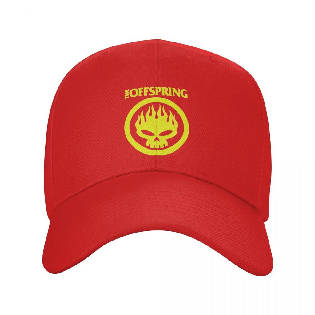 Бейсболки The Offspring с логотипом "Пылающий Череп на Круге", Snapback, Мужские, Женские, Кепки для улицы, Спортивные, Бейсболки, Кепки