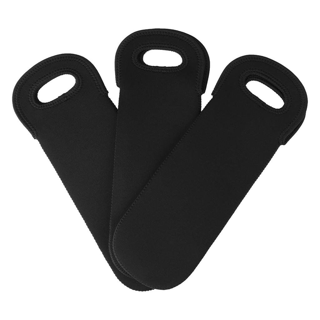 3pcs Neoprene Bottle Cooler Winebottle Bag Protective Cover Beverage Sleeve Holder