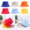 Fashion Casual Outdoor Sunscreen Fisherman Cap Sun Caps Candy Color Bucket Hat