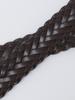 Ships Colors Leather Mesh Belt 218100004 Brown 85