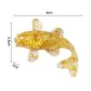 Resin Epoxy Crystal Gravel Carp Ornament Home Decoration Crystal Fish Figure  Home