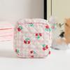 Mini Women Cosmetic Bag Cute Floral Small Makeup Bags Toiletry Organizer Female Coin Card Storage Purse Make Up Case Bag