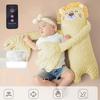 Baby Sleeping Patting Pillow with Soothing Palm Remote Control Electric Baby Hand Pillow Soothing Doll Palm Patting for Toddler