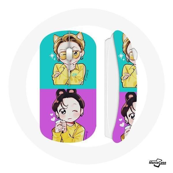 Беспроводная мышь BTS Bangtan Sonyeondan Dynamite Чимин и Чонгук Фан-арт