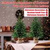 Artificial Christmas Tree Desktop Small Tree Pe Christmas Decoration Christmas Tree Ornaments Small Christmas Tree