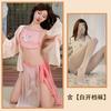 Sex Underwear Sexy Perspective Belly Pocket Smock Sexy Suit Seductive Polyester Hanfu Women