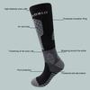Winter Ski Socks Men Women Thickened Warm Compression Sports Socks Thermal Knee High Socks for Mountaineering Snowboarding Skiing