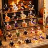 Holiday Surprise Gift for Children Halloween Advent Calendar 2026 with 24 Horror Ducks Figures, Days of Fun Kids Countdown Acrylic Adult Teens