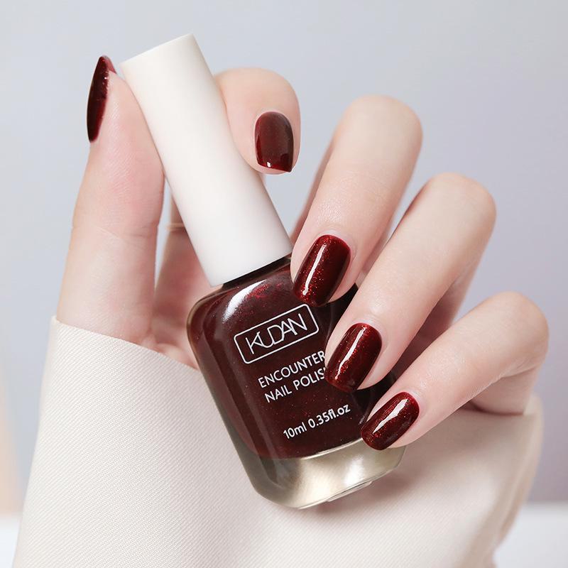 Cool Dan Quick-Dry Water-Based Nail Polish, 10ml, Long-Lasting, Tearable with Light Fragrance.