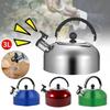 Whistling Kettle 3l Tea Stove Gas Camping Stainless Steel Teapot Kettle Water