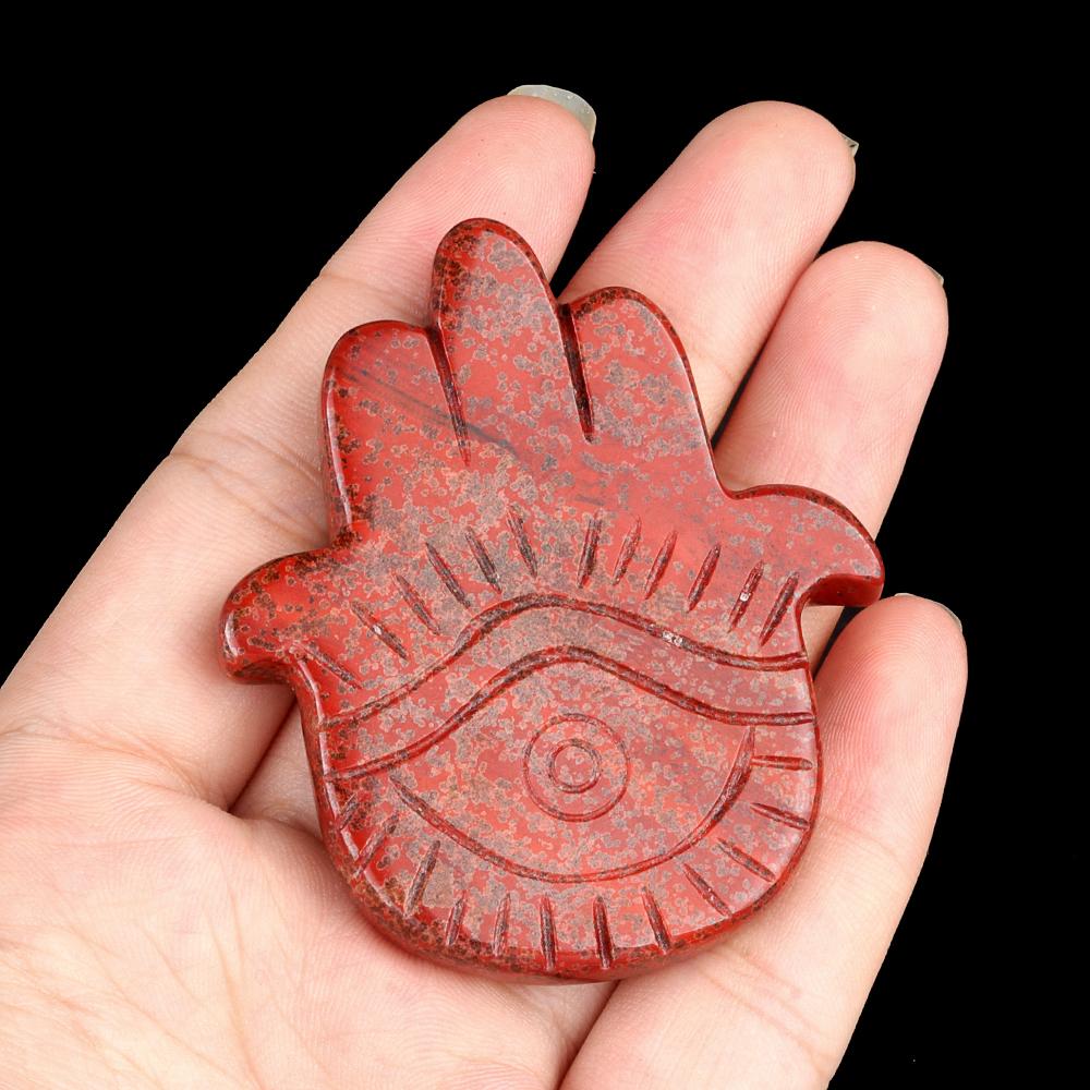 Buddha's Hand Ornaments Natural Stone Mini Decorative Ornament Lucky Gift Spiritual Jewelry Home Decor