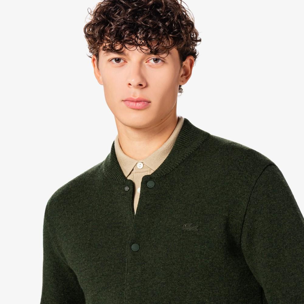 [lacoste] Men's Double-Face Stadium Cardigan AH331E-55NL7A