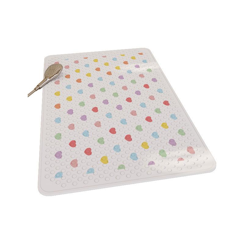 Bathroom Floor Mat Anti-slip Anti-fall Floor Mat for Household Bathroom Children's Shower Special Suction Cup Floor Mat for Bathing Can Be Waterproof