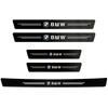 Для BMW M X1 X3 Для BMW M E46 E90 E60 F30 G20 X1 X2 X3 X4 X5 X6 X7 i3 i4 i5 i7 M4 G11Высококачественная наклейка-защита на пороги автомобиля из углеродного волокна