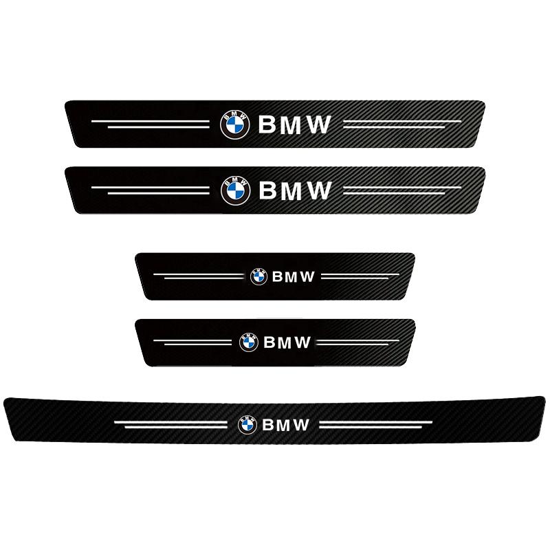 Для BMW M X1 X3 Для BMW M E46 E90 E60 F30 G20 X1 X2 X3 X4 X5 X6 X7 i3 i4 i5 i7 M4 G11Высококачественная наклейка-защита на пороги автомобиля из углеродного волокна