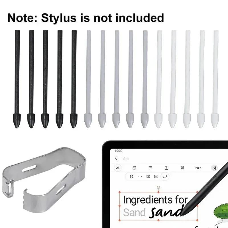 Сменные наконечники для стилуса Samsung Galaxy Tab S6 S7 S21 S22 S23 S24 Note 10 20 S Pen SPen с пинцетом для снятия Набор для замены