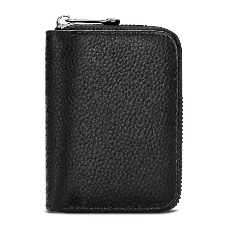 PU Leather Short Wallet With Zipper Coin Pocket Vintage Big Capacity Short Money Purse Card For Volvo XC90 XC60 C30 S60 C70 XC40