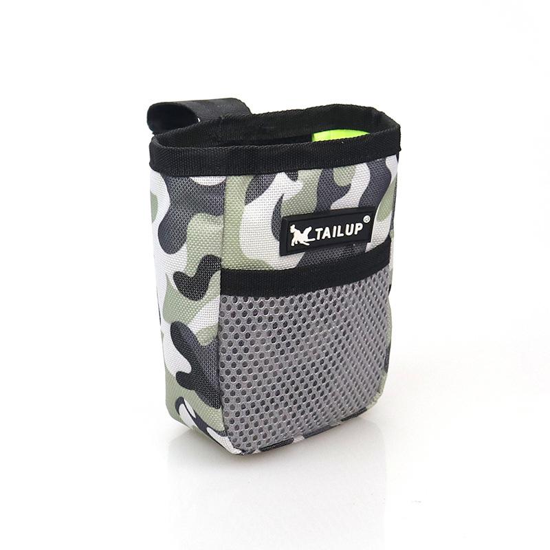 Dog Snack Training Pouch Pet Kibble Treat Bag Outdoor Portable Puppy Waist Bag Dogs Snack Carrier Food Storage Container Pocket