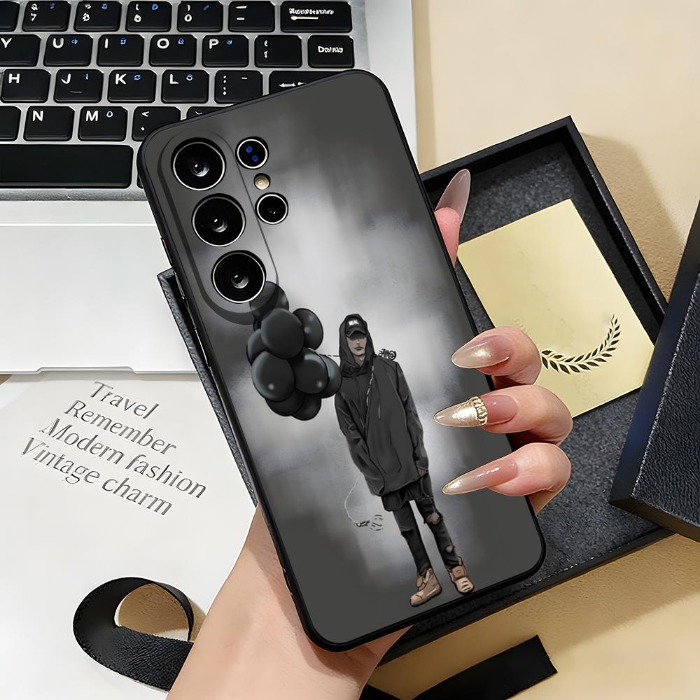 Американский рэпер NF Чехол для телефона Fear для Samsung S26 S25 S24 FE S23 S22 S21 Plus S20 Ultra Note20Ultra Черный Мягкий чехол