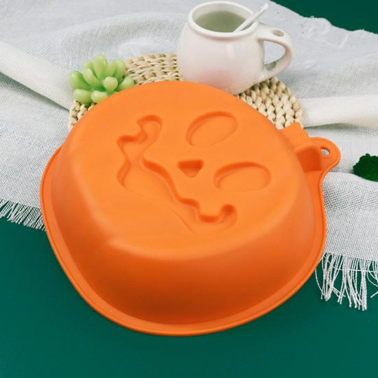 Форма для выпечки на Хэллоуин, тыква, паук, сова, форма черепа, антипригарное мытье в посудомоечной машине, шоколадные конфеты, желе для торта