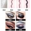 3G Eyeliner Pencil Waterproof Long Lasting Smudge-proof Natural Black Brown Gray Silver Color Portable Eyeliner Pen Crayon Women Eye Makeup Tools