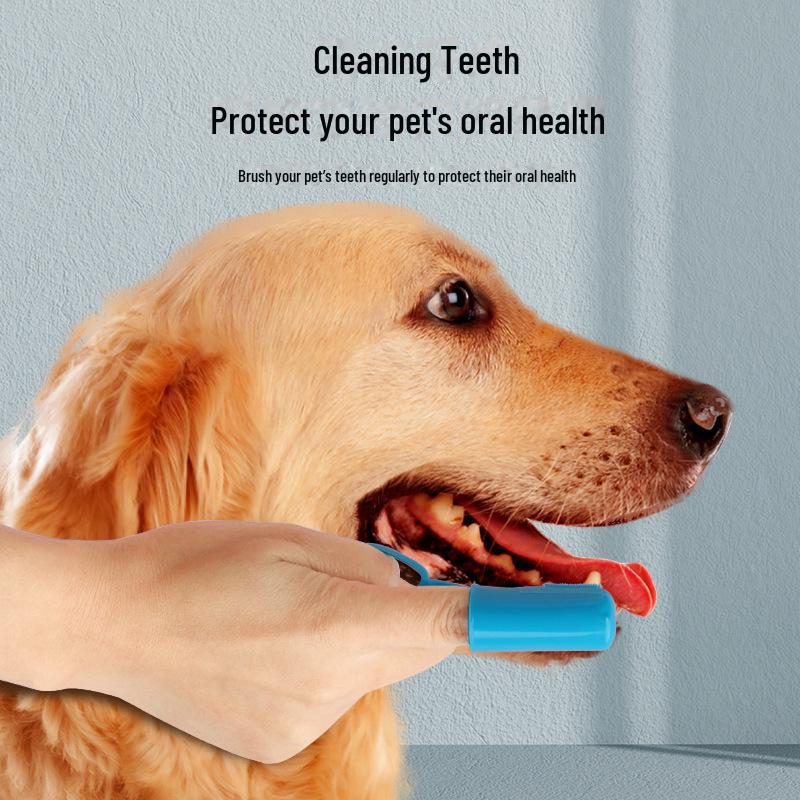 Зубная щетка Pet Finger для собак и кошек - Инструмент для чистки зубов и полости рта