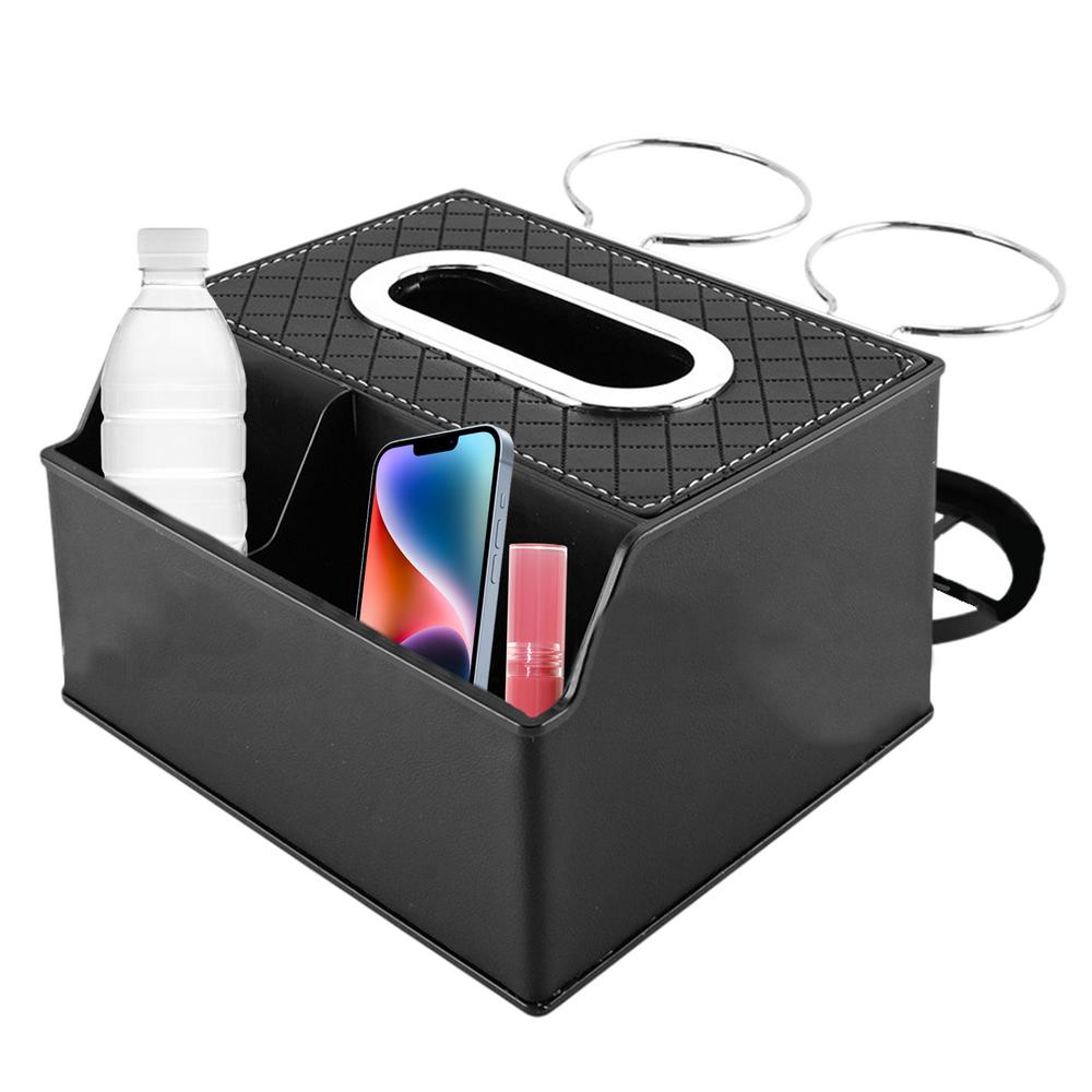 Ящик для хранения подлокотника автомобиля Многофункциональный ящик для подлокотника автомобиля Органайзер для подлокотника консоли автомобиля Аксессуары для сидений большинства транспортных средств грузовиков