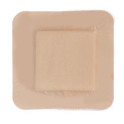 Раневые повязки из пеноматериала с силиконовым гелевым адгезивом по краям, высокоабсорбирующие, способствующие заживлению