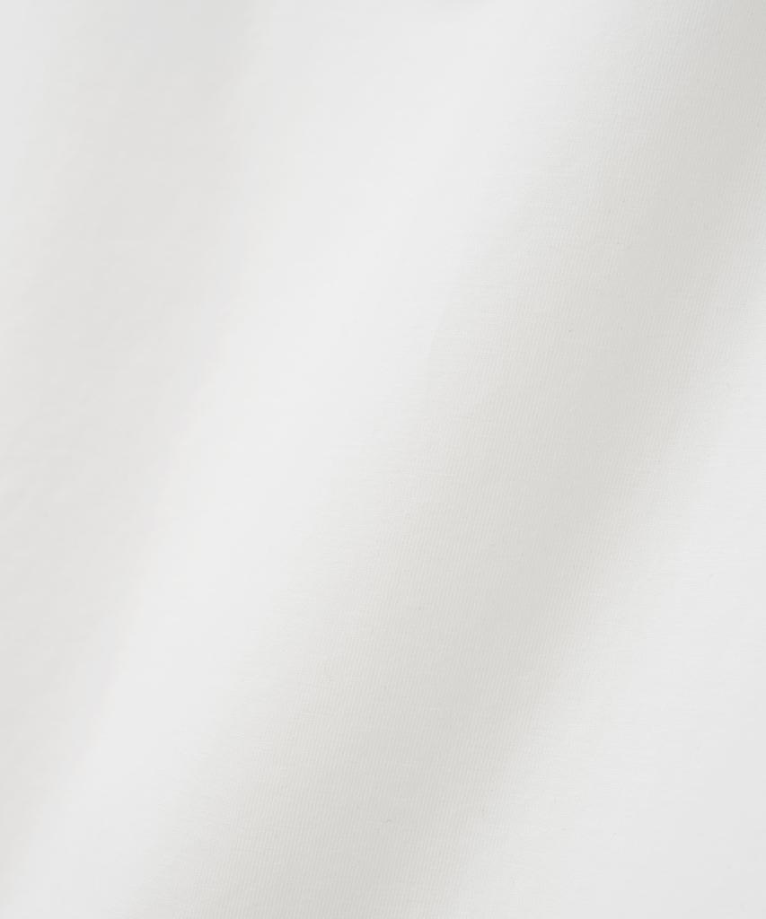 MILLO WOMEN Soft Binding Boat Neck T-Shirt [Ivory]