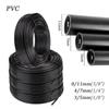 10M-100M 1/8'' 1/4'' 3/8'' ПВХ Садовый шланг Черная микрокапельная трубка для системы полива растений 3/5мм 4/7мм 8/11мм Трубки