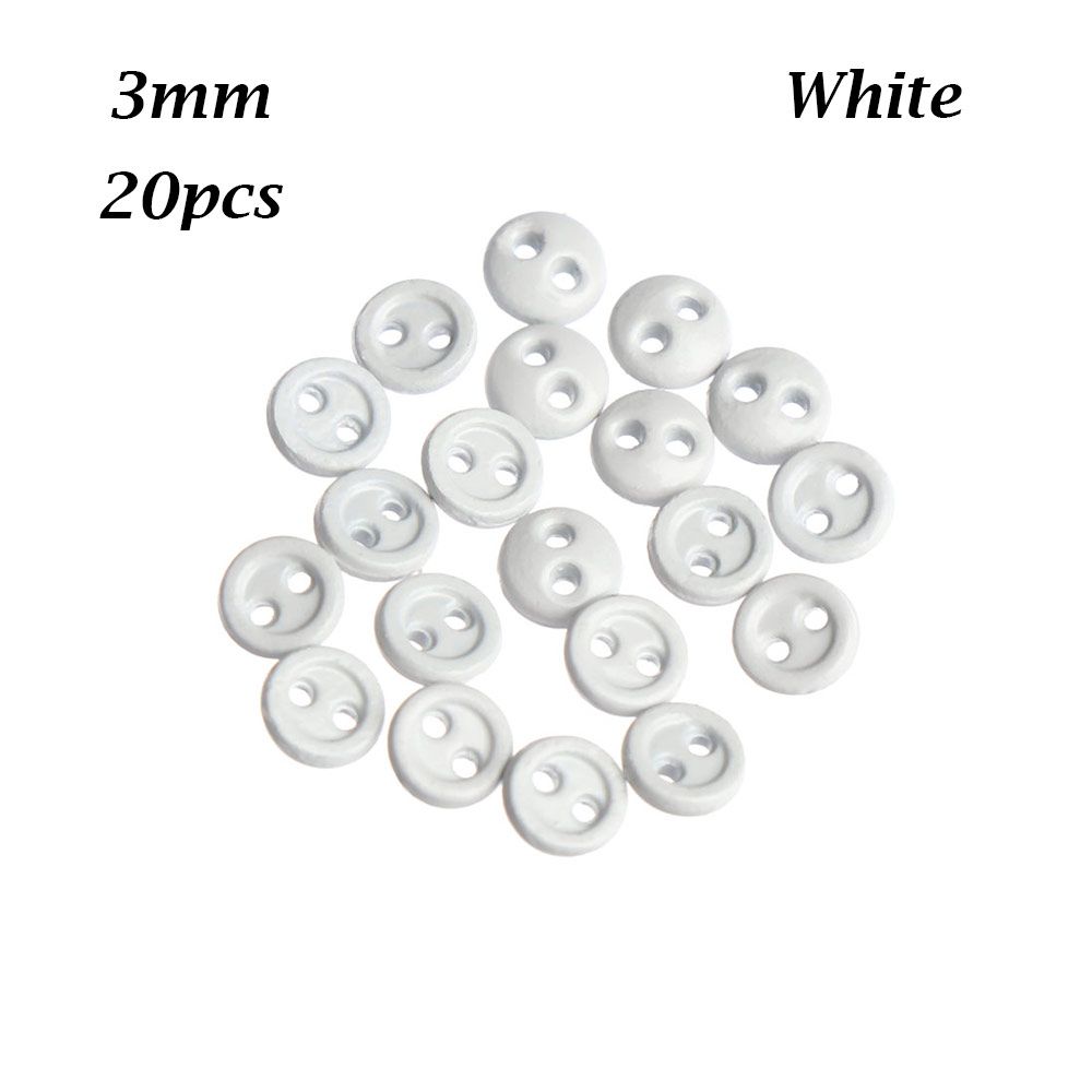 Новейшая многоцветная металлическая пуговица с двумя отверстиями, мини-пуговицы для кукол, швейные принадлежности, круглая пряжка