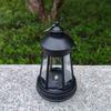 Solar Lantern Hanging Light Outdoor Waterproof Solar Powered LED Candle Shape Energy Saving Auto On/Off Garden Patio Yard Decor Lamp