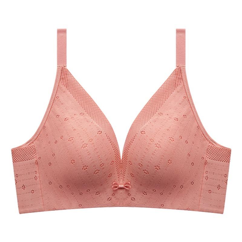 Тонкий бюстгальтер без стального кольца, притягивающий грудь, ультратонкий бюстгальтер с защитой от провисания, женский летний бюстгальтер