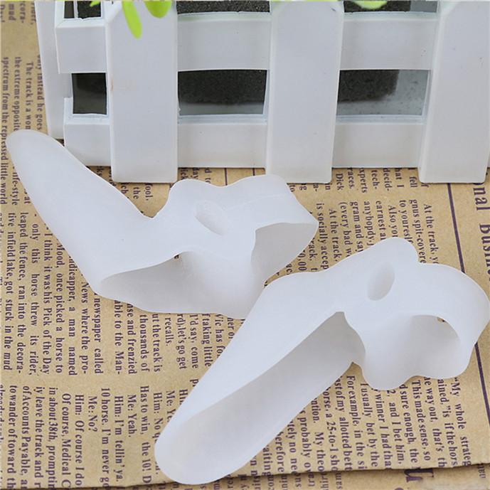 Силиконовый гель, корректор для большого пальца, защита для пальцев, разделитель Hallux Valgus, выпрямитель для пальцев, вспомогательные подушечки для ухода за ногами