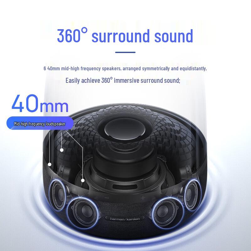 Harman Kardon Aura Studio Bluetooth Speaker CN plug (adapter included)