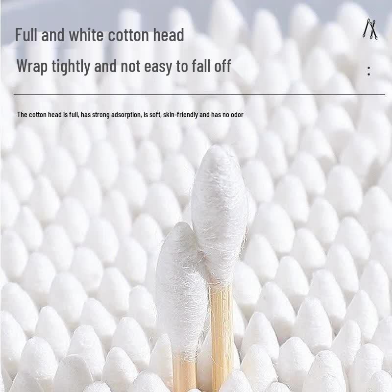 JINGRUIXIANG Double-headed Cotton Swabs