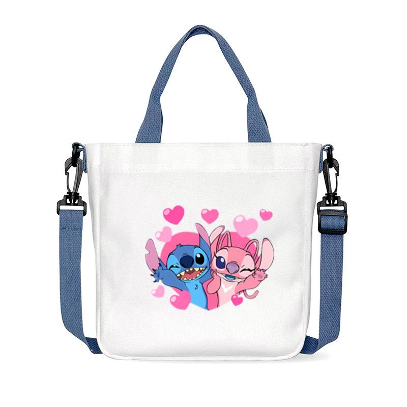 Anime Peripheral Cartoon Printed Student Shoulder Bag Women'S Oblique Span Handbag