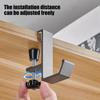 Мобильный крючок для боковой стороны стола, противоскользящий, регулируемый, с большой грузоподъемностью, органайзер для стола