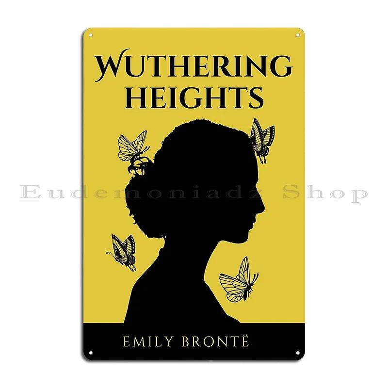 Wuthering Heights Pages London Published Edition Metal Wall Decor Club Plaques Designer Garage Tin Sign Poster