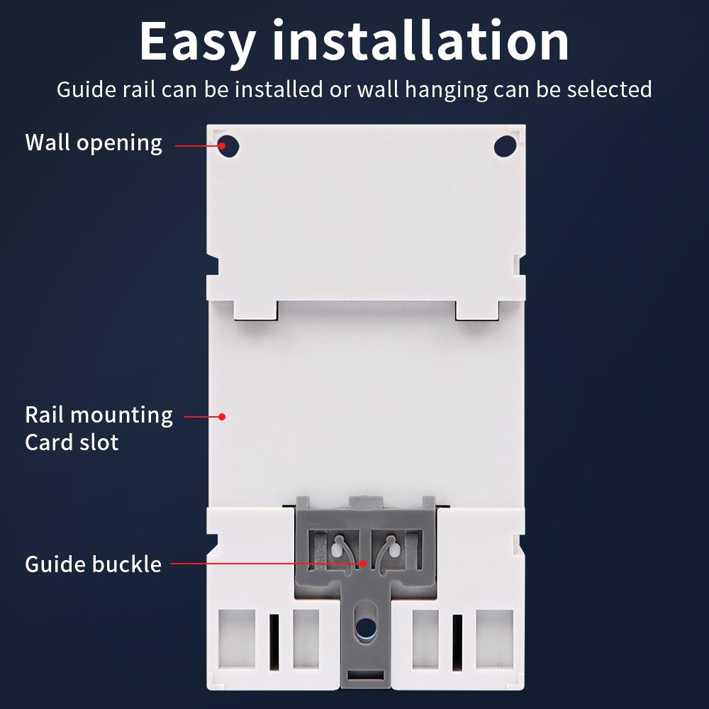 Electronic Weekly 7 Days Programmable Digital Timer Switch Relay 1s~168h Time Control 220V 25A Din Rail Mount KG3163