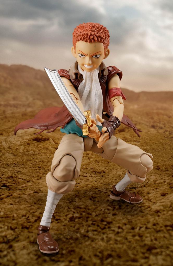 TAMASHII NATIONS Berserk Isidro 125mm Painted Movable Figure S.H.Figuarts Approx. PVC&ABS&cloth