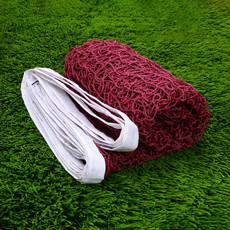 Professional Training Mesh Standard Badminton Net Sports Net For Outdoor Badminton Tennis Volleyball Net Replacement 6.1*0.76M